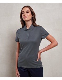 P-PR633-Womens Spun-Dyed Sustainable Polo Shirt 2